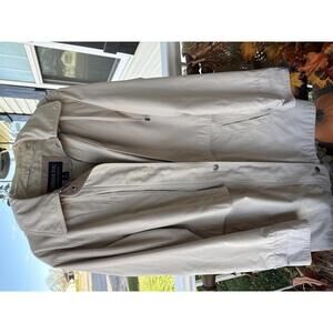 London Fog Limited Edition Women's Beige Coat Jacket Size M